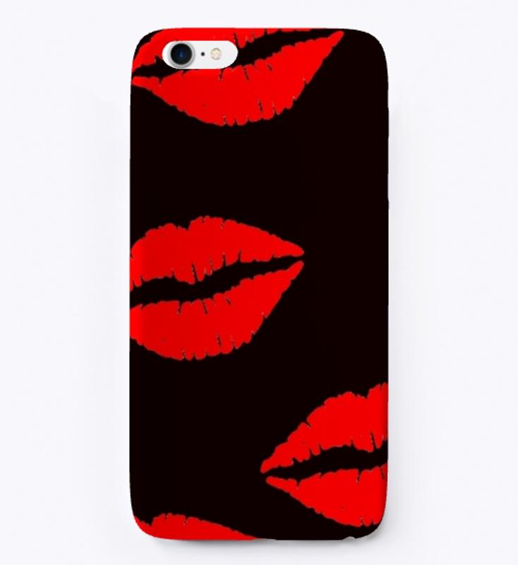 Dem lips tho! iPhone case