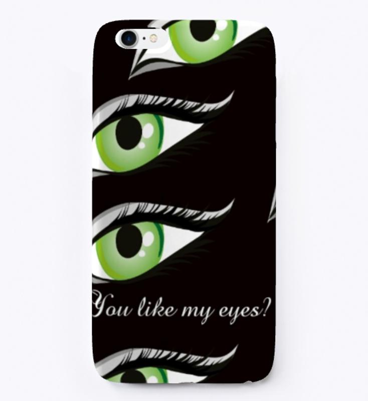 You like my eyes iPhone case